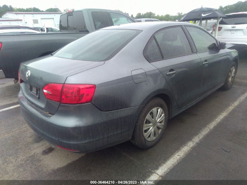 2014 VOLKSWAGEN JETTA SEDAN S - 3VW2K7AJ9EM309597