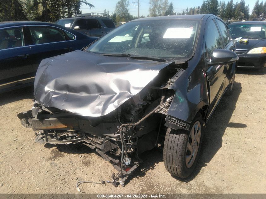 2015 TOYOTA PRIUS C ONE/TWO/THREE/FOUR - JTDKDTB33F1585276