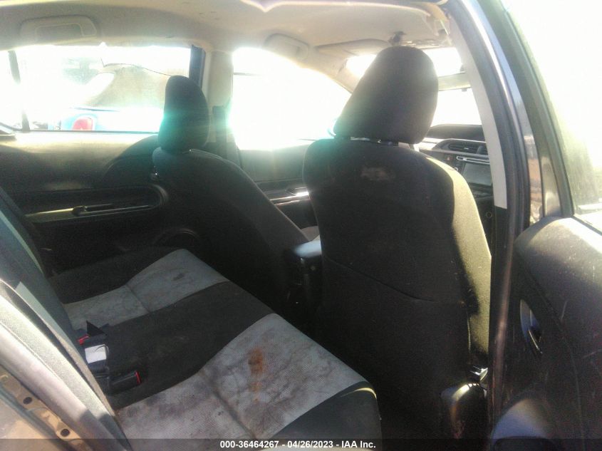 2015 TOYOTA PRIUS C ONE/TWO/THREE/FOUR - JTDKDTB33F1585276