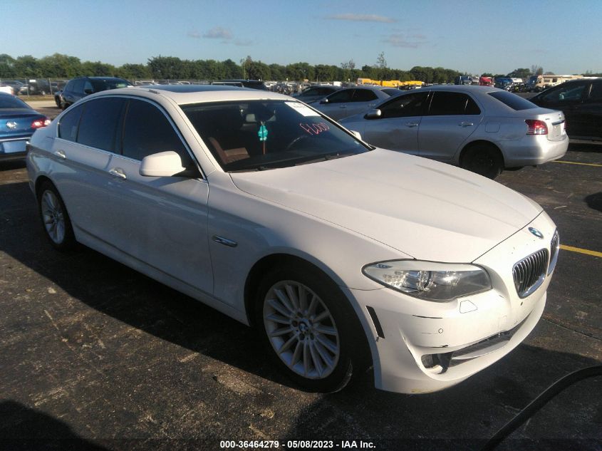 2013 BMW 5 SERIES 535I - WBAFR7C51DC823991