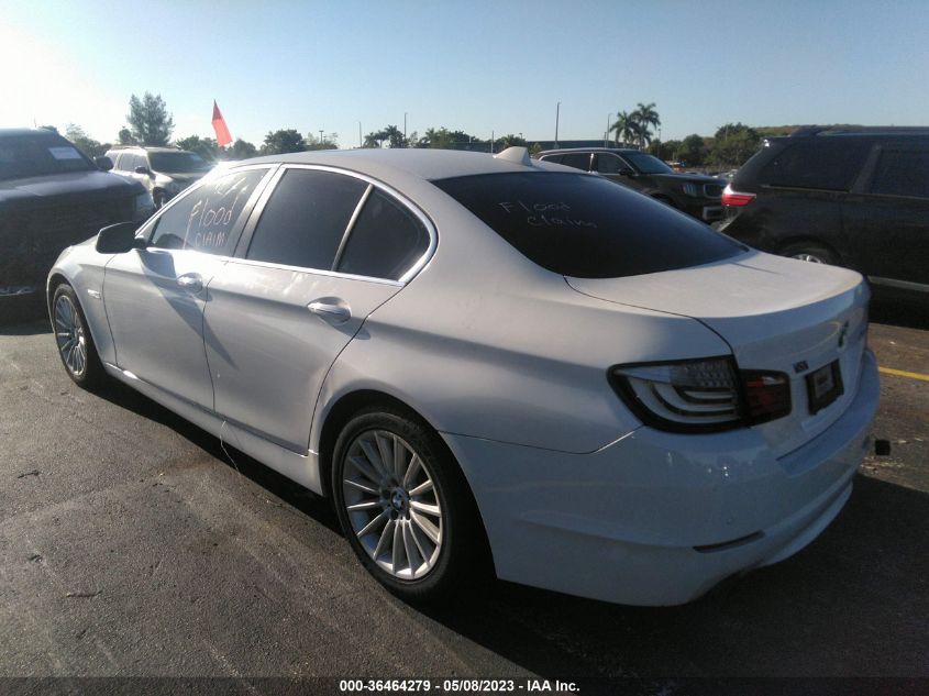 2013 BMW 5 SERIES 535I - WBAFR7C51DC823991