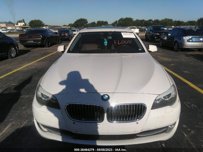 2013 BMW 5 SERIES 535I - WBAFR7C51DC823991