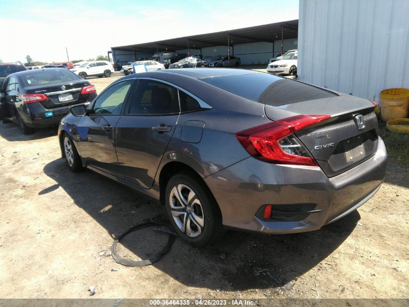 2018 HONDA CIVIC SEDAN LX - 2HGFC2F54JH526176