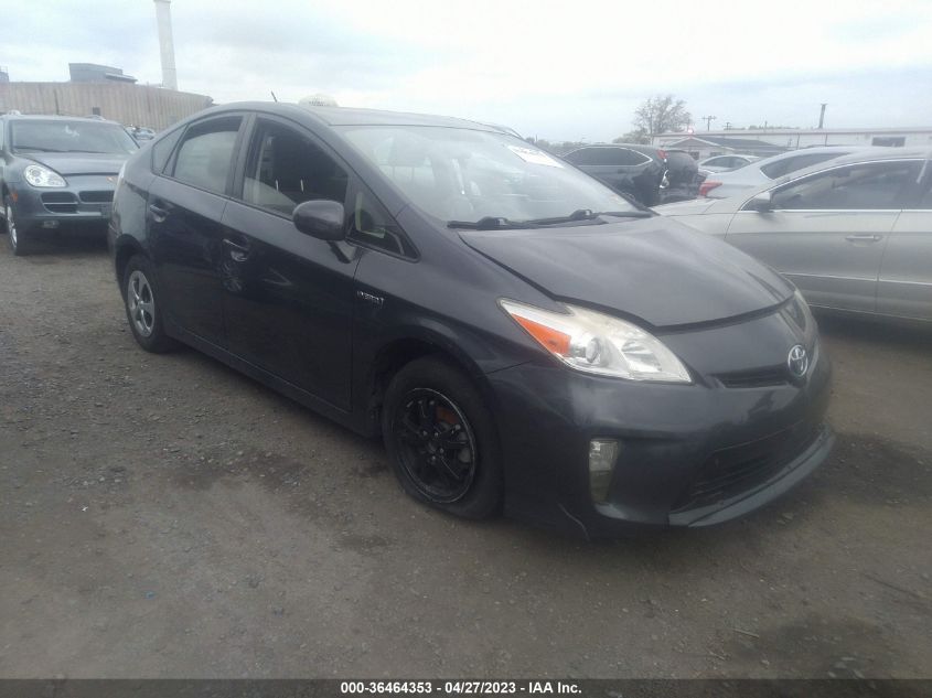 2013 TOYOTA PRIUS ONE/TWO/THREE/FOUR/FIVE - JTDKN3DU6D1717642