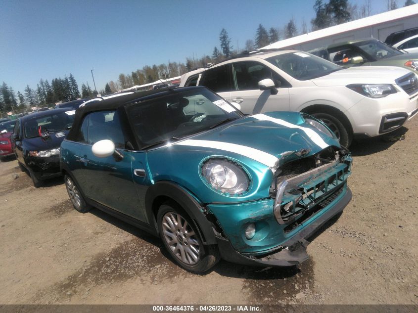 2016 MINI COOPER CONVERTIBLE - WMWWG5C54G3C19532