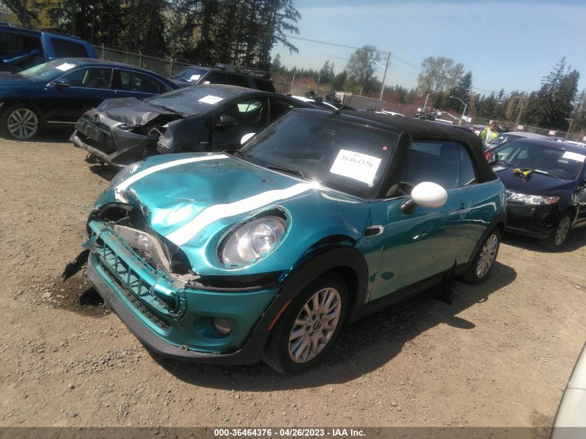 2016 MINI COOPER CONVERTIBLE WMWWG5C54G3C19532