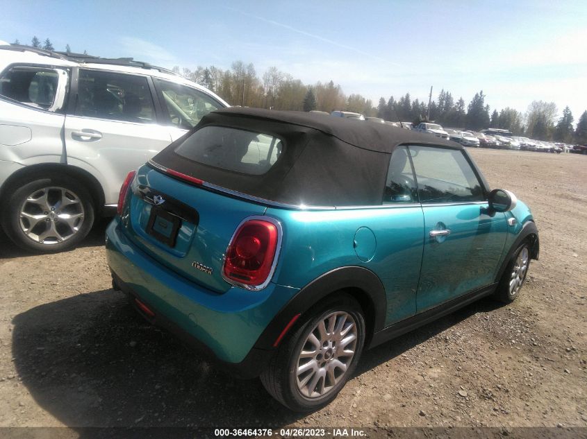 2016 MINI COOPER CONVERTIBLE WMWWG5C54G3C19532