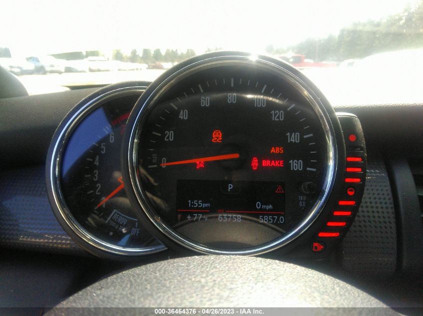 2016 MINI COOPER CONVERTIBLE WMWWG5C54G3C19532