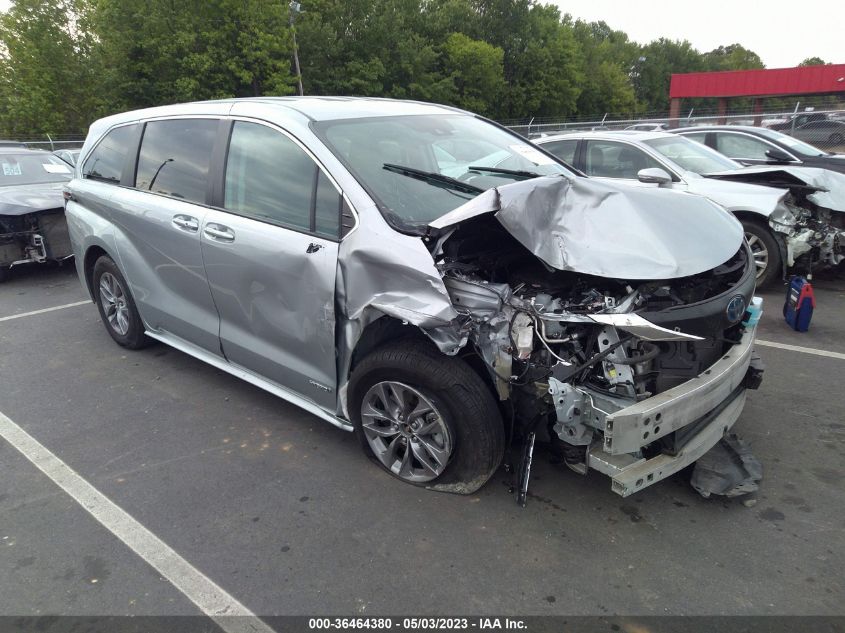 2021 TOYOTA SIENNA LE - 5TDKRKEC1MS016952