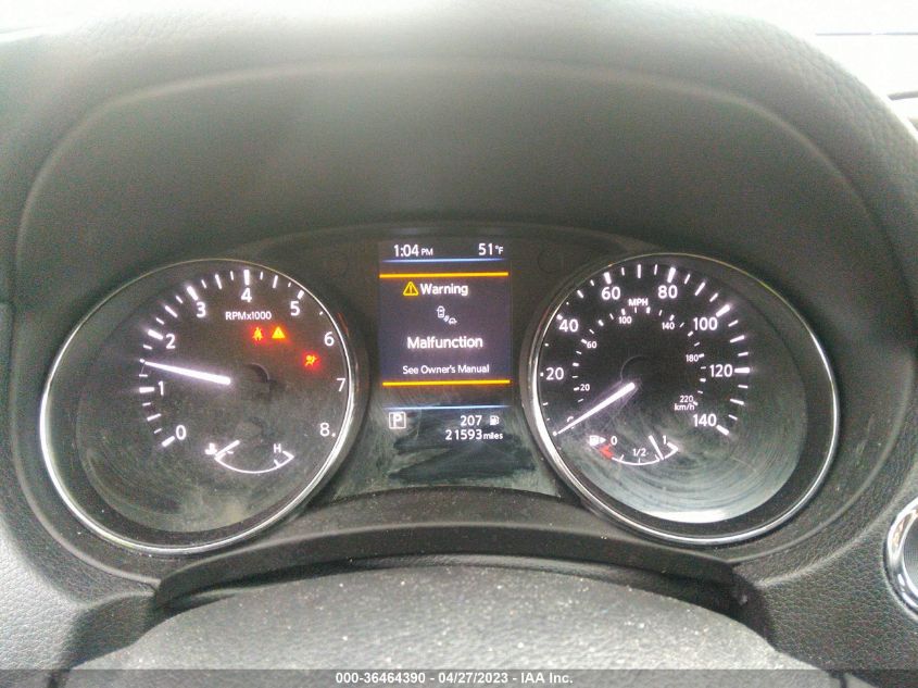 2020 NISSAN ROGUE SV - 5N1AT2MV3LC784444