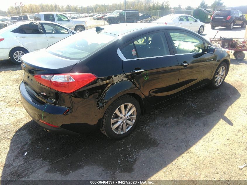 2014 KIA FORTE EX - KNAFX4A89E5070833