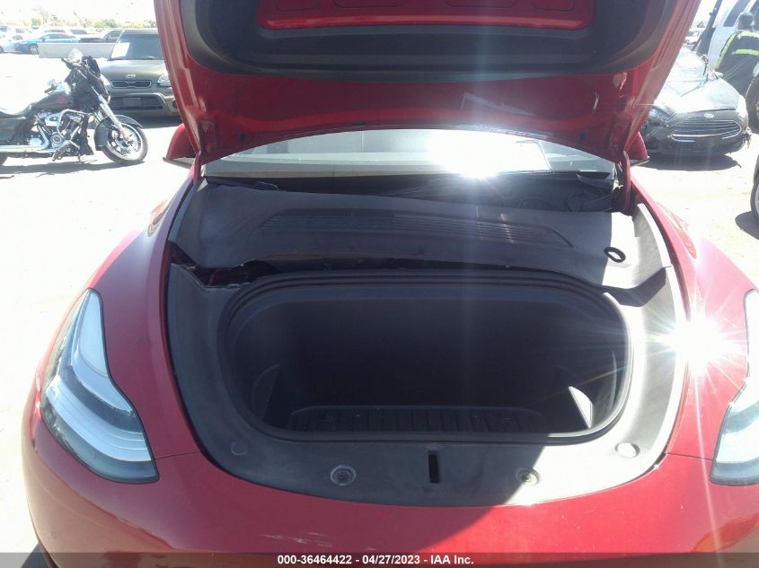 2021 TESLA MODEL Y STANDARD RANGE - 5YJYGDED2MF118155
