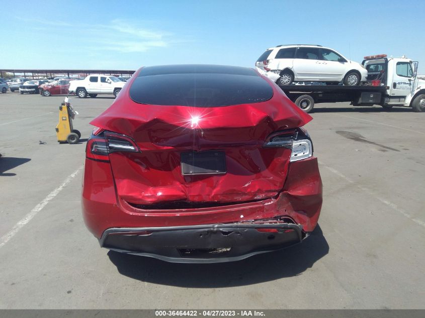 2021 TESLA MODEL Y STANDARD RANGE - 5YJYGDED2MF118155