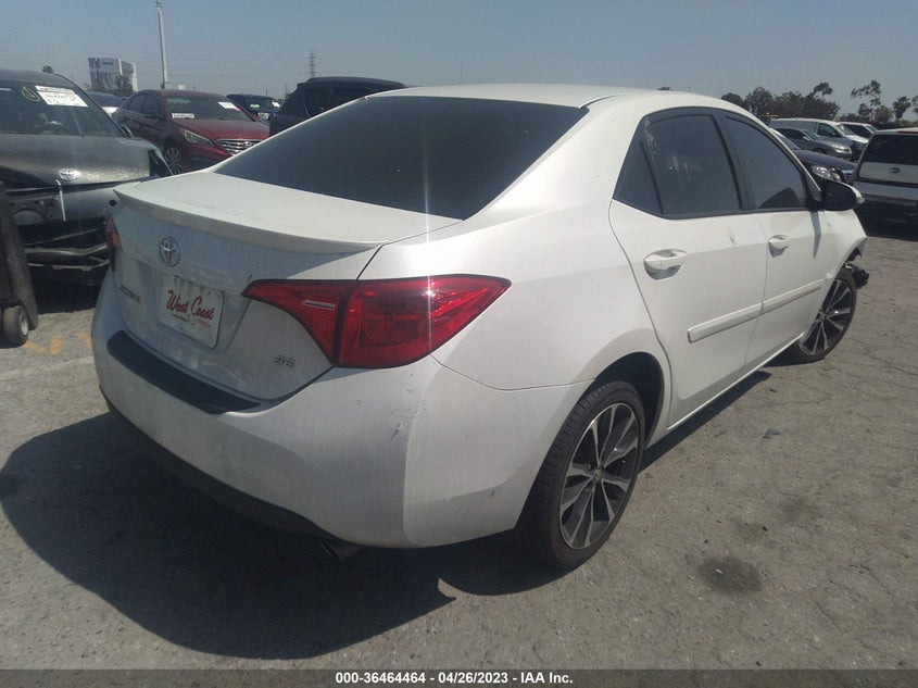 VIN 5YFBURHEXKP905615 2019 TOYOTA COROLLA L/LE/SE/XLE/XSE