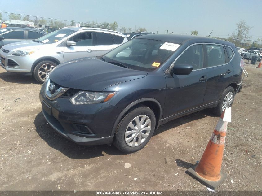 2016 NISSAN ROGUE S - KNMAT2MV6GP712348