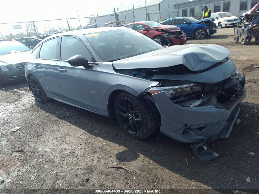 2022 HONDA CIVIC HATCHBACK SPORT - 19XFL2H87NE016086