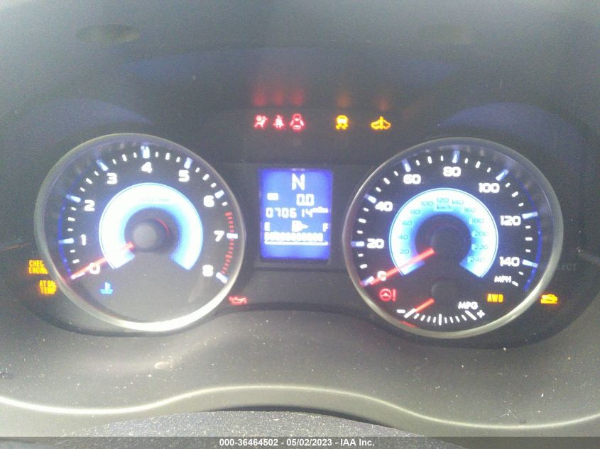 2016 SUBARU CROSSTREK HYBRID - JF2GPBBC9GH253974