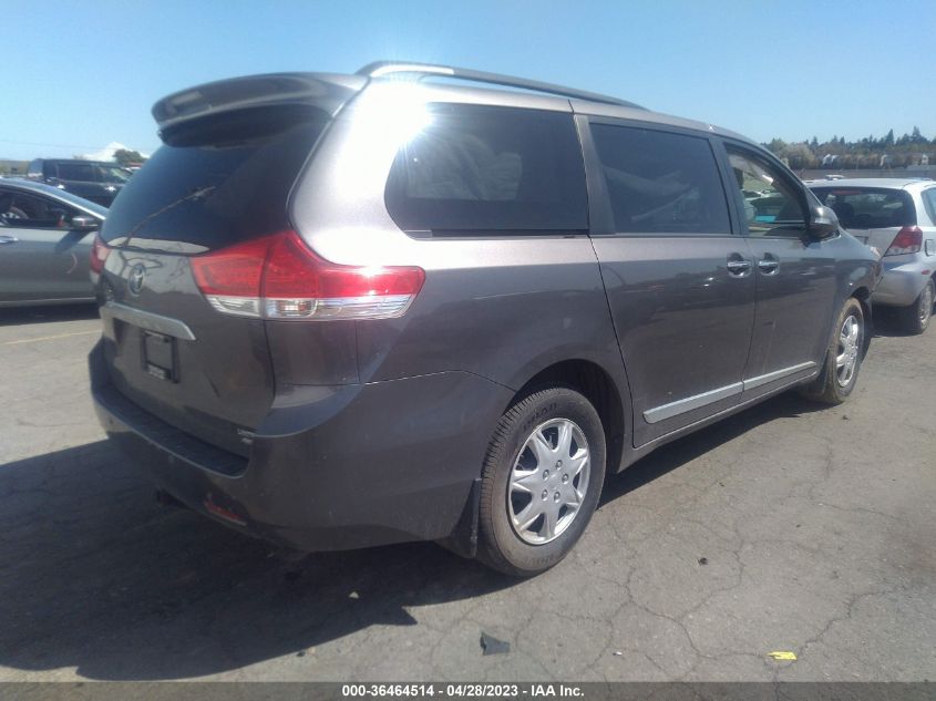 2014 TOYOTA SIENNA XLE - 5TDDK3DC7ES076899