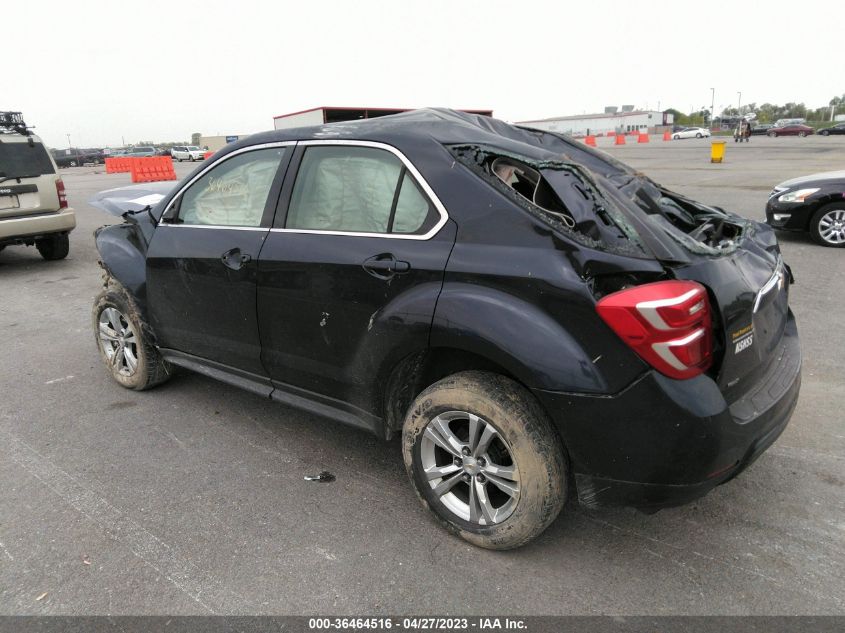 2016 CHEVROLET EQUINOX LS - 2GNFLEEK4G6196557