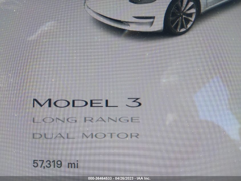 2020 TESLA MODEL 3 LONG RANGE - 5YJ3E1EB7LF647189