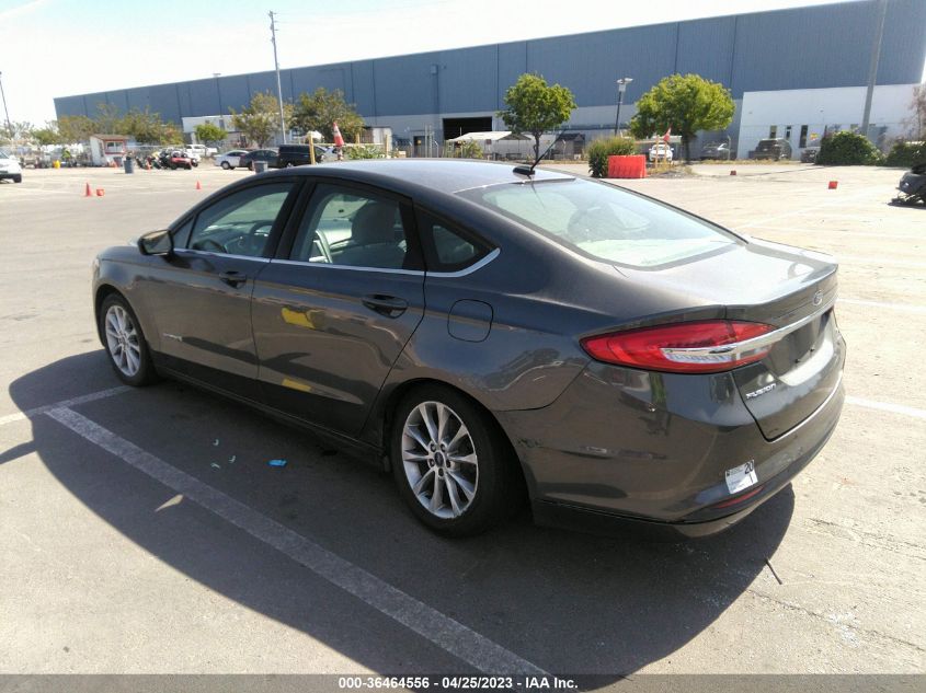 2017 FORD FUSION HYBRID SE - 3FA6P0LU6HR164715