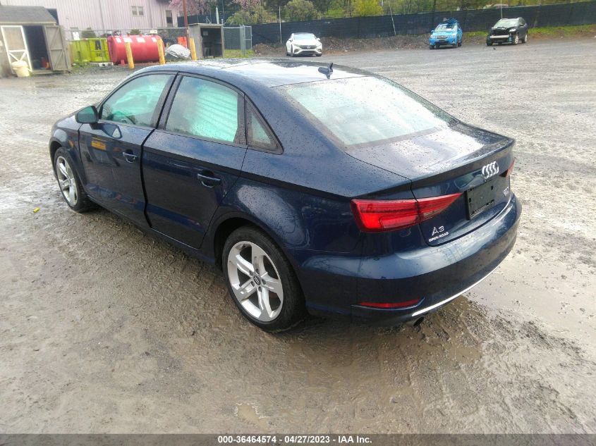 2017 AUDI A3 SEDAN PREMIUM - WAUB8GFF3H1057835