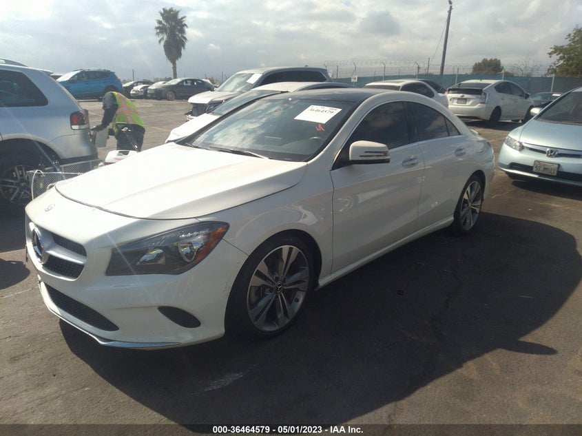 VIN WDDSJ4EB3JN596433 2018 MERCEDES-BENZ CLA CLA 250