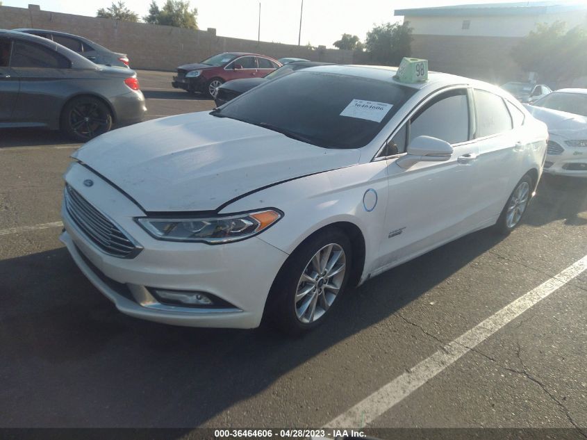 2017 FORD FUSION ENERGI SE - 3FA6P0PU8HR129829