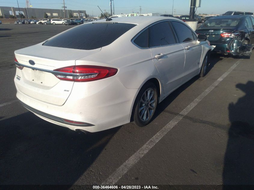 2017 FORD FUSION ENERGI SE - 3FA6P0PU8HR129829