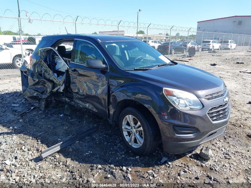 2016 CHEVROLET EQUINOX LS - 2GNALBEK6G6349187