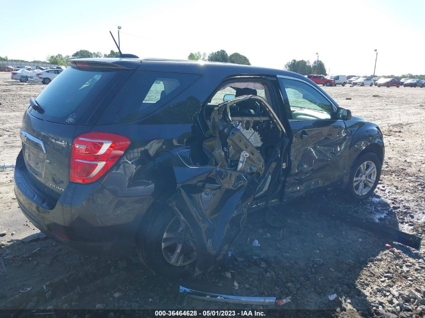 2016 CHEVROLET EQUINOX LS - 2GNALBEK6G6349187