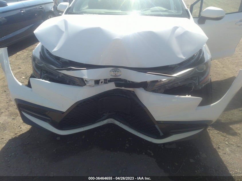 VIN JTDEAMDEXMJ002810 2021 TOYOTA COROLLA HYBRID LE
