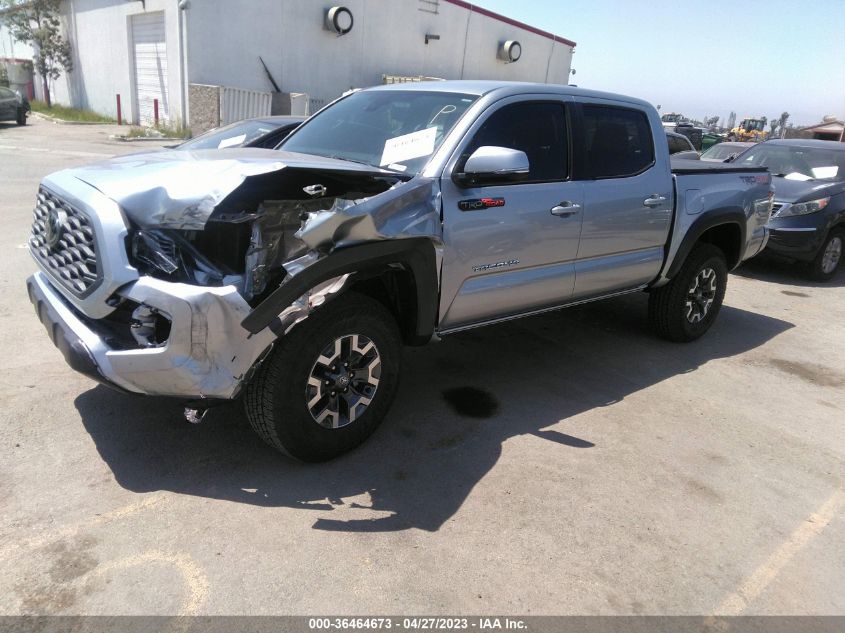 2022 TOYOTA TACOMA 4WD SR/SR5/TRD SPORT - 3TMCZ5AN6NM500873