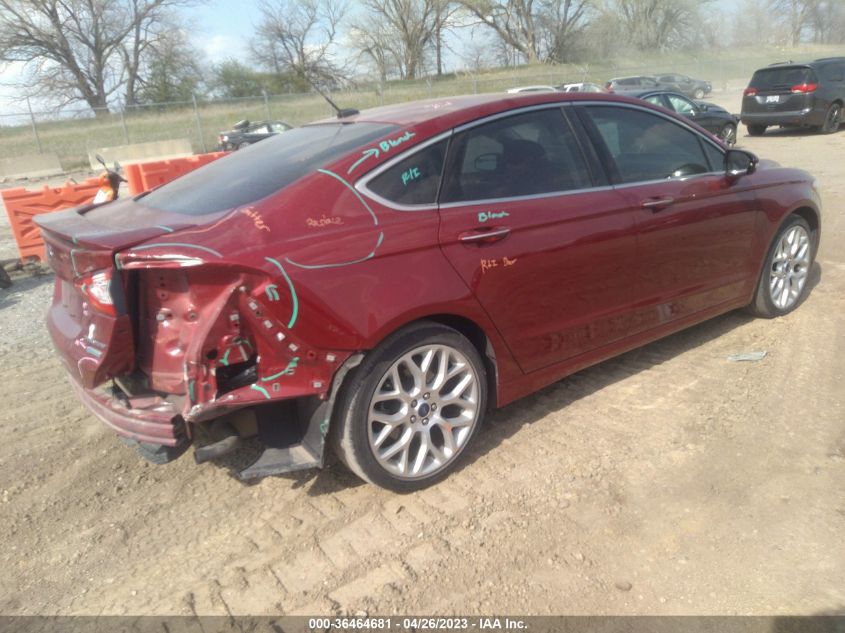 2014 FORD FUSION TITANIUM - 3FA6P0K97ER377889