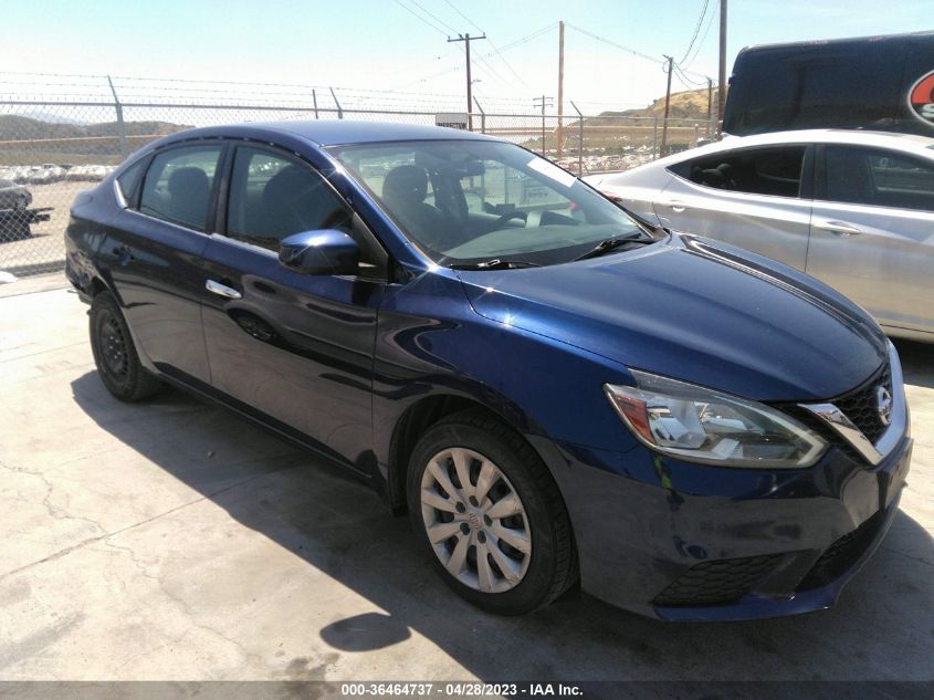 2016 NISSAN SENTRA S - 3N1AB7AP5GY297661