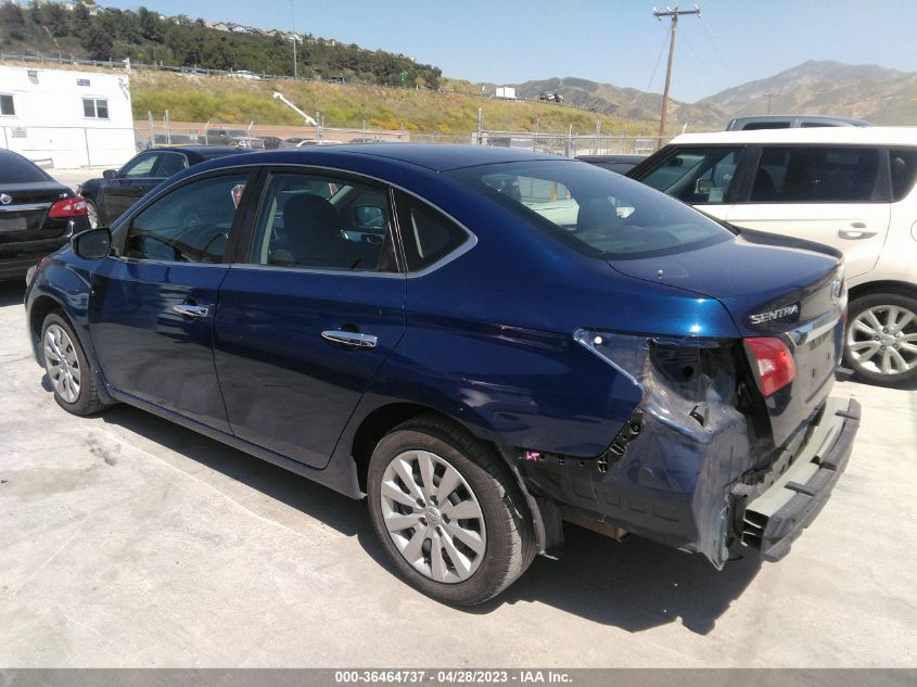 2016 NISSAN SENTRA S - 3N1AB7AP5GY297661