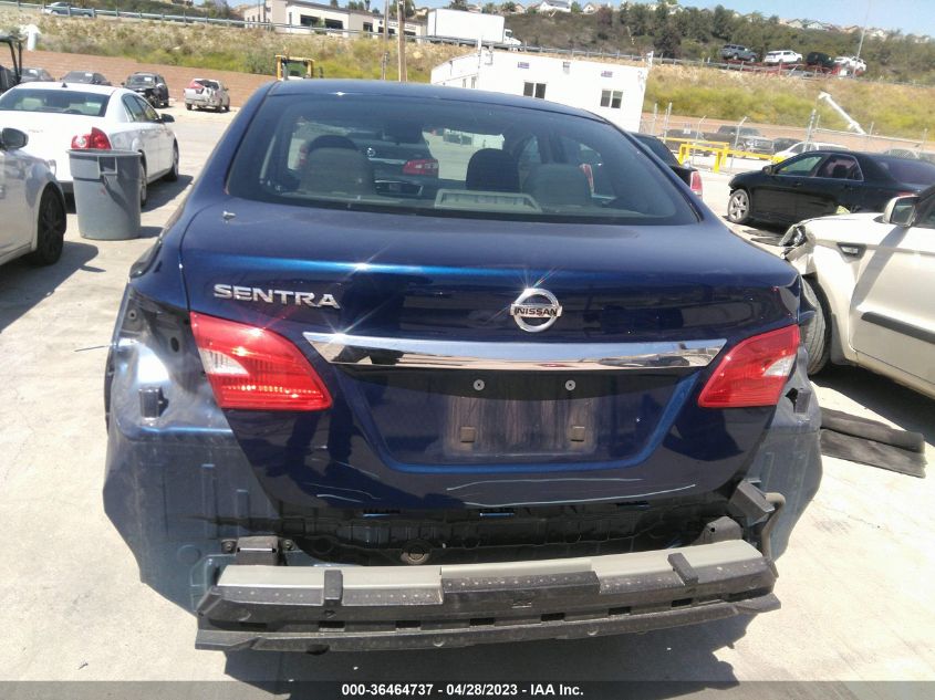 2016 NISSAN SENTRA S - 3N1AB7AP5GY297661