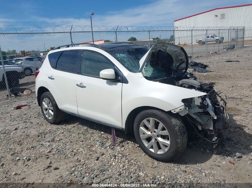 2014 NISSAN MURANO SL - JN8AZ1MUXEW413856