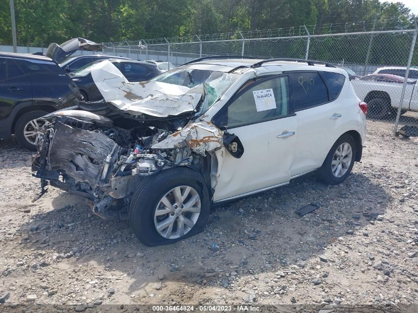 2014 NISSAN MURANO SL - JN8AZ1MUXEW413856