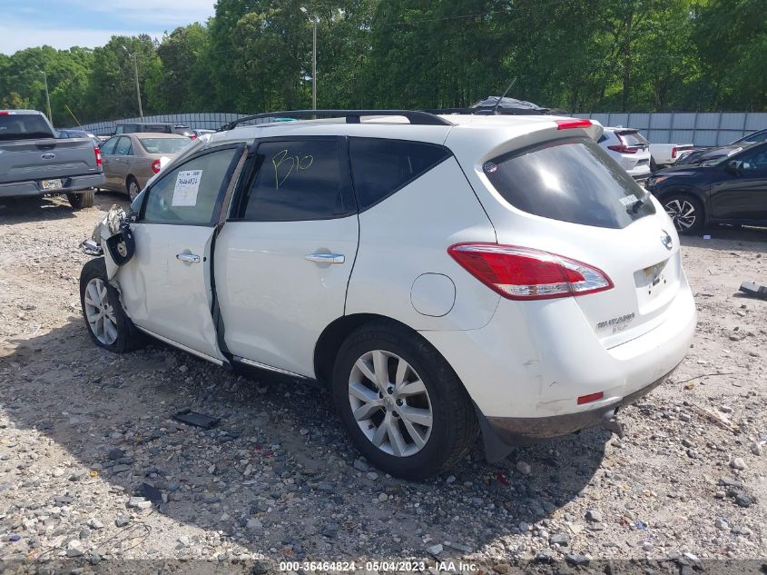 2014 NISSAN MURANO SL - JN8AZ1MUXEW413856