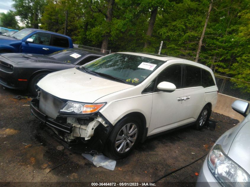 2015 HONDA ODYSSEY EX-L - 5FNRL5H62FB026887