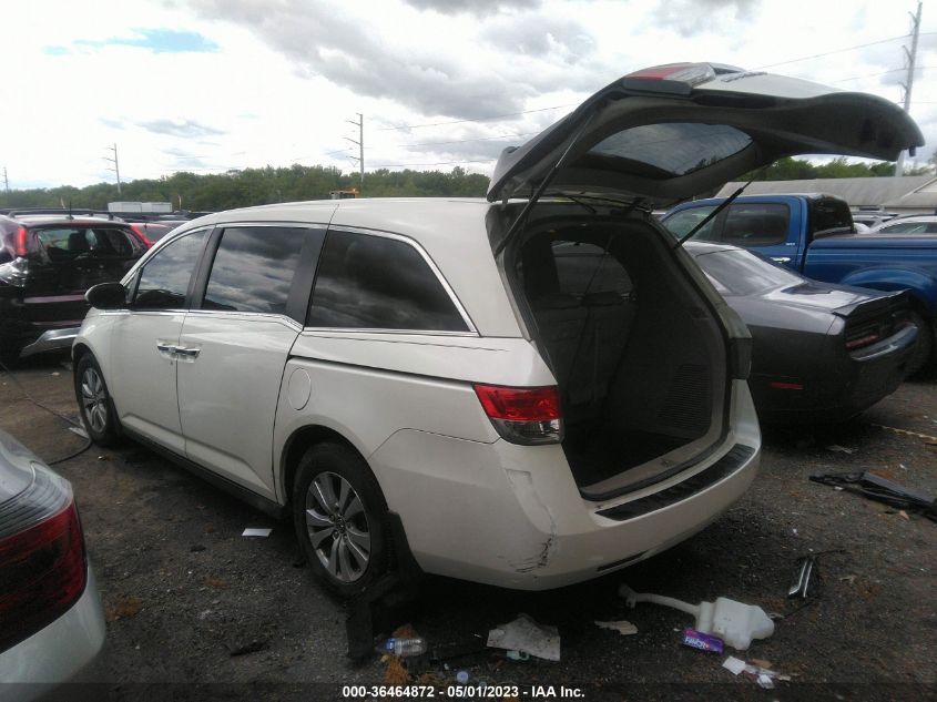 2015 HONDA ODYSSEY EX-L - 5FNRL5H62FB026887