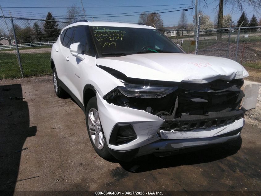 2020 CHEVROLET BLAZER LT - 3GNKBHRS7LS709874