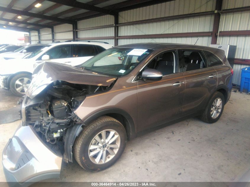 2020 KIA SORENTO LX - 5XYPG4A33LG648134