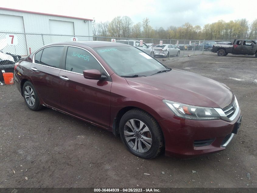 2014 HONDA ACCORD SEDAN LX - 1HGCR2F31EA100451
