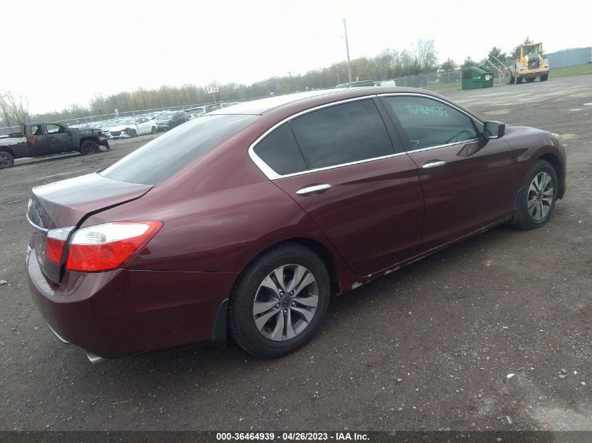2014 HONDA ACCORD SEDAN LX - 1HGCR2F31EA100451