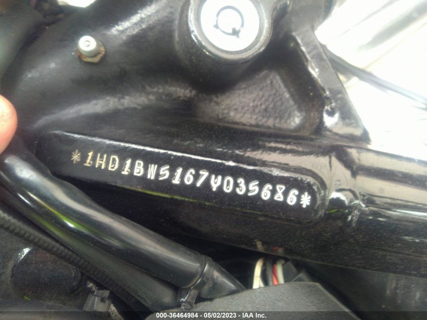2007 HARLEY-DAVIDSON FLSTC - 1HD1BW5167Y035686