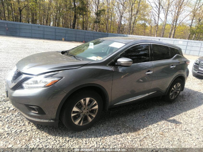 2015 NISSAN MURANO S - 5N1AZ2MHXFN281026