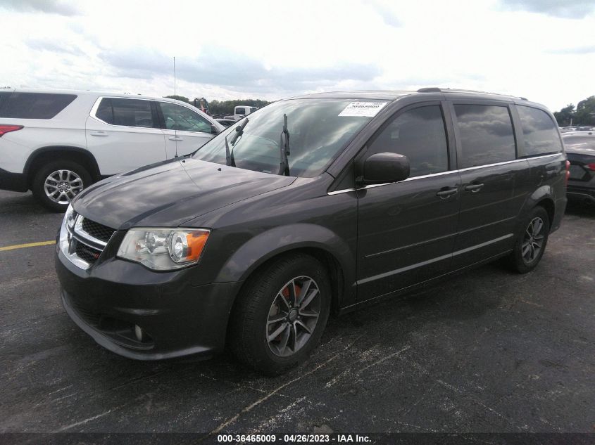 2017 DODGE GRAND CARAVAN SXT - 2C4RDGCGXHR696297