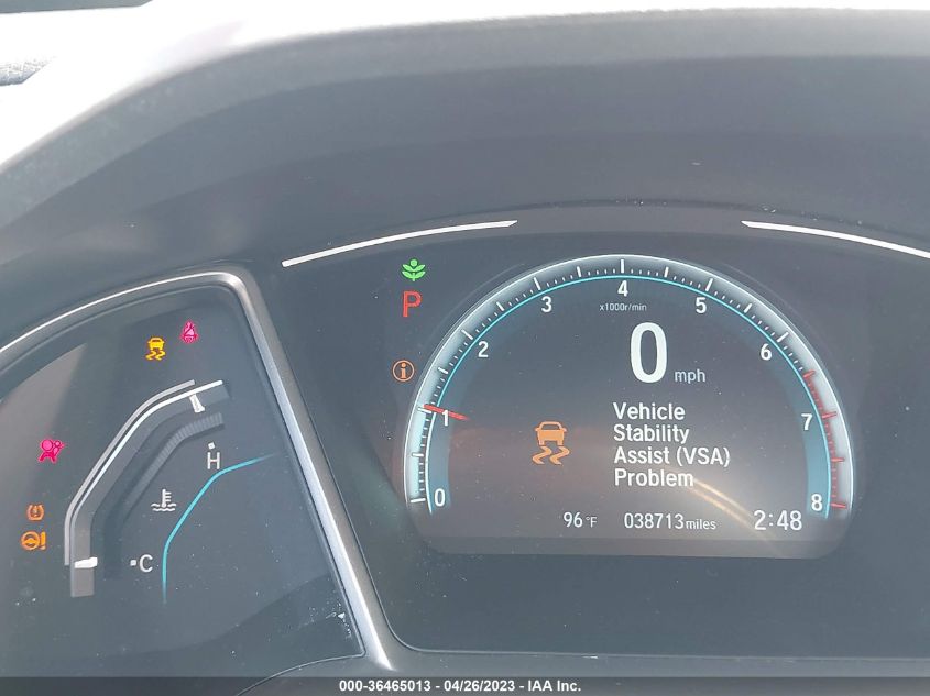 2018 HONDA CIVIC SEDAN EX-L - JHMFC1F75JX005830
